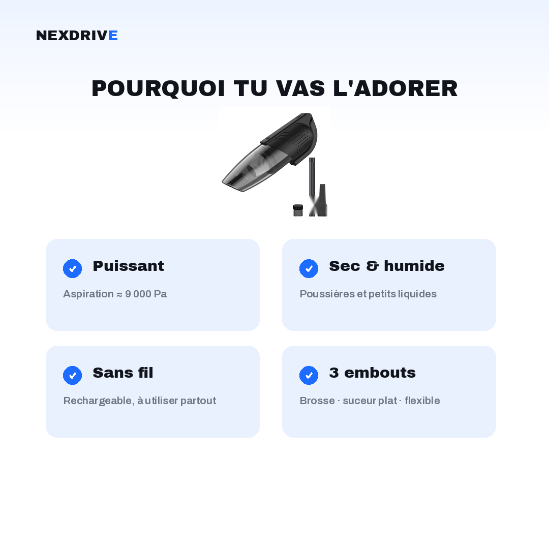 Pourquoi choisir NEXDRIVE ?